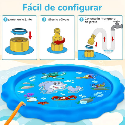 AquaGlam : Alfombra de agua piscina