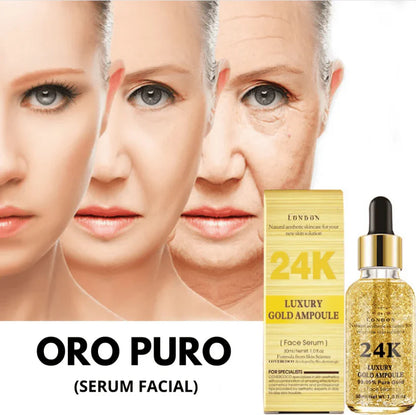 KIT SERUM 24K GOLD + Masajeador Facial