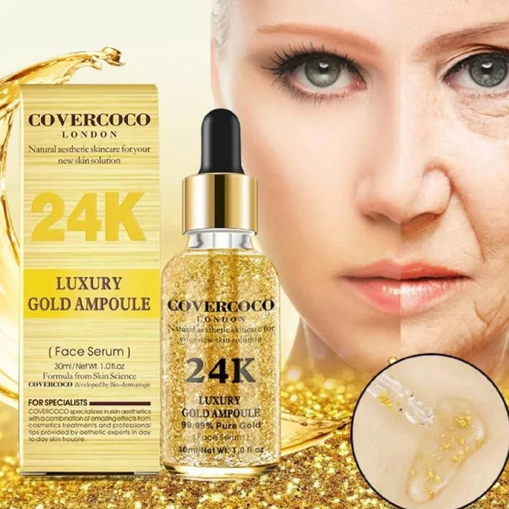 SERUM 24K GOLD + MASEJEADOR FACIAL